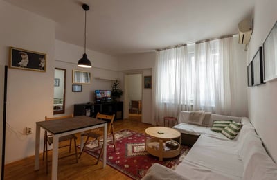 Miete einer gemütlichen 2-Zimmer-Wohnung, 45 m², Zentrum, Vračar, Belgrad, Serbien